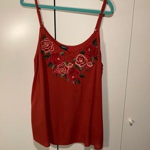 Torrid Embroidered Tank Top